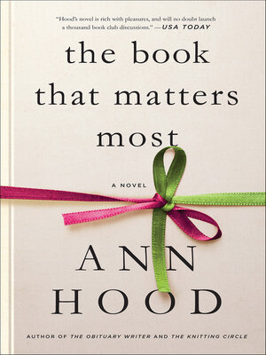 cover image of The Book That Matters Most